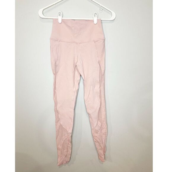 Alo Yoga mosaic high waist leggings pink - Picture 2 of 4